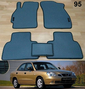 Килимки ЕВА в салон Daewoo Nubira '99-04, фото 1