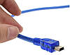 Кабель USB - miniUSB для Arduino Nano 30см, фото 5