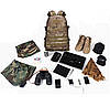 Міський тактичний штурмовий військовий рюкзак на 40літров Оптом, фото 8