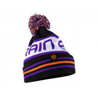 Шапка Brain Black/White/Violet