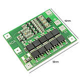 Плата захисту PCM BMS 4S 40A 12.6V Li-Ion Контролер заряду/розряду V3 для 3,7в 18650,26650, фото 3