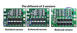 Плата захисту PCM BMS 4S 40A 12.6V Li-Ion Контролер заряду/розряду V3 для 3,7в 18650,26650, фото 8