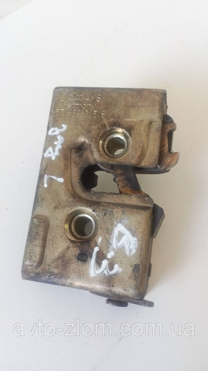 Замок дверей задній лівий Volkswagen Passat B3, B4, Пассат Б3, Б4. 357839015B., фото 1