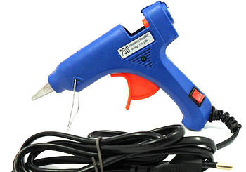 Клейовий термопістолет для стриж. 7-7,5мм, 20Вт HELI/Ougesen HL-20/HS-E20