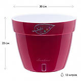 Вазон Asti 12 л. Зелений, фото 5