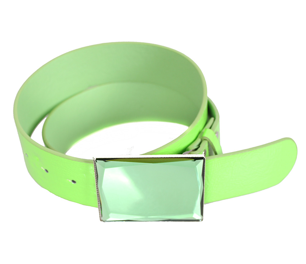 Жіночий ремінь зі штучної шкіри COL769-129 салатовий, фото 1