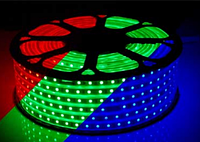 Светодиодная LED лента RGB на 220v STANDART 60Led 5050 10mm IP65