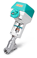 Пропорційний, регульований седельний клапан фланцевій з електричним приводом Dn50