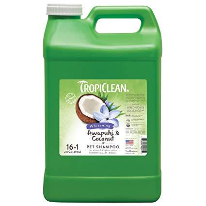 Tropiclean Awaphi&Coconut вибілювальний шампунь для собак 3.8 л