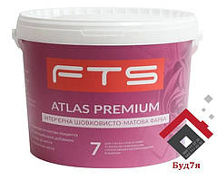 Інтер'єру єрна високоякісна фарба Atlas Premium 10 л