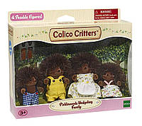 Calico Critters Hedgehog Family Сильвания Фемелис семья Ёжиков