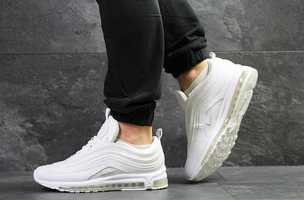 Кросівки чоловічі Nike air max 97,текстиль,білі 44р, фото 2