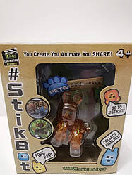 Стикбот Фігурка для анімаційної творчості STIKBOT PETS зайчик