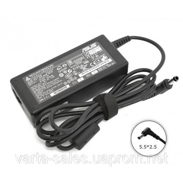 Блок живлення для ноутбука Asus (ADP-65JH BB) 19 V 3.42 A 65 W 5.5x2.5mm (ГАРАНТІЯ)