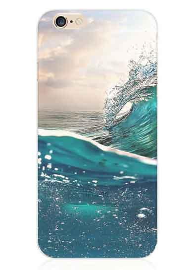 Силіконовий чохол "Море" для Iphone 6 Plus (малюнок - друк)