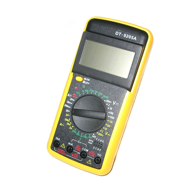 Мультиметр цифровий тестер професійний Спартак DT-9205A New