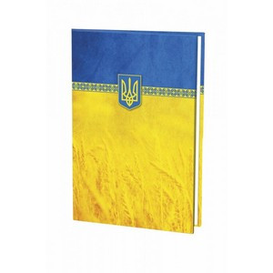 Папка до підпису А4 полнокольорова Economix, жовто-блакитна