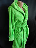 Молодіжні махрові халати з капюшоном., фото 2