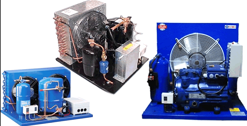 Збірка компресорно- конденсаторних агрегатів для холодильних камер ( - 18С)