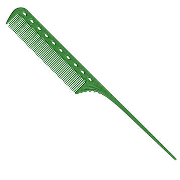 Гребінець Y. S. Park YS 101 Tail Comb з хвостиком зелений (YS-101 Green)