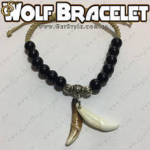 Браслет Ікла Вовка - "Wolf Bracelet" - оберіг від пристріту!