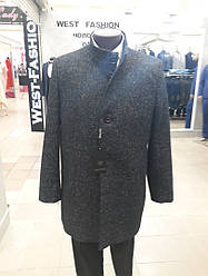 Чоловіче пальто West-fashion модель UM-13 синє