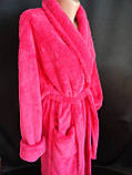 Халати махрові великих розмірів довгі, фото 3