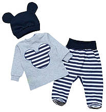 Комплект Міккі-Маус Для Малюків. Симпатичний костюм Міккі-Маус для новонароджених. Ясельний костюм Міккі