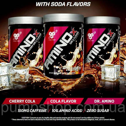Амінокислоти BSN Amino X Soda Series 300 г, фото 1