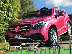 Дитячий електромобіль Mercedes-Benz GLS + Tuning Emobili Edition, MP4 планшет, підсвічування днища, сигналізація