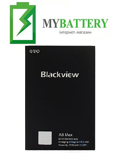 Оригінальний акумулятор АКБ (Барарея) для Blackview A8 Max 3000 mAh 3.8V