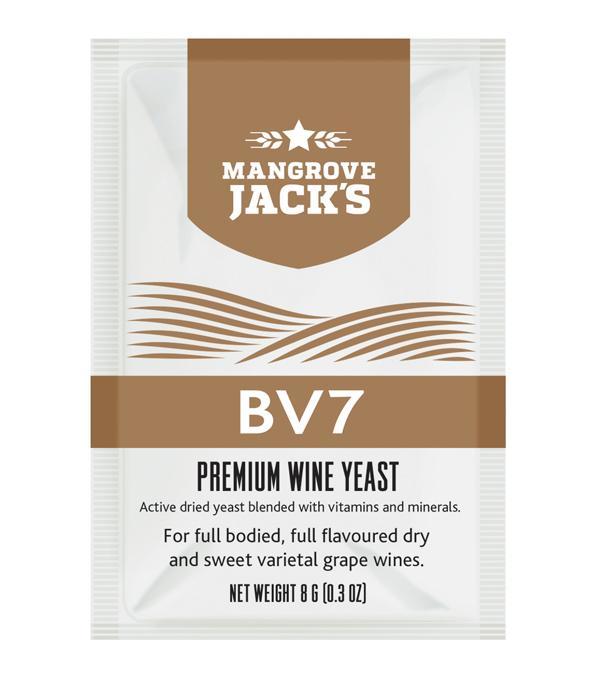 Дріжджі для білих вин Mangrove jack's BV7 (Н.Зеландія)