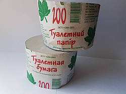 Туалетний папір у рулон 6 штук