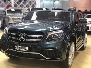 Дитячий електромобіль Mercedes-Benz GLS + Tuning Emobili Edition, MP4 планшет, підсвічування днища, сигналізація