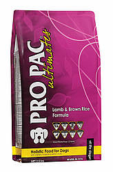 Pro Pac (Про Пак) Ultimates Lamb & Brown Rice Formula з ягням і рисом для собак всіх порід, 2.5 кг