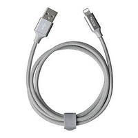 Кабель BCASE USB — Apple Lightning 1 м Сірий (CL-1353)