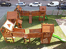 Дитячий майданчик Spielplatz Замок непосиди із семи веж із перешкодами, фото 2