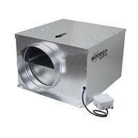 Канальний витяжний вентилятор в шумоізольованому корпусі SVE-200/L