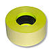 Етикет стрічка 21х12 жовта (лимон), фото 2