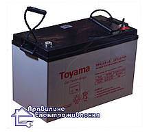 Гелева акумуляторна батарея Toyama NPG120-12