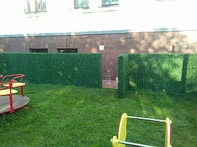 Сітка рабиця з ПВХ покриттям Н - 1,6 м (Зелений паркан), фото 3