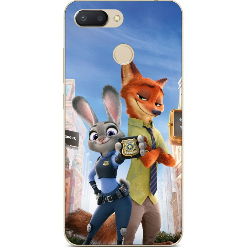 Бампер силіконовий для Huawei P Smart з малюнком Джуді Зверополис