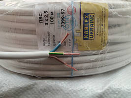 Провід пвс гнучкий для електропроводки і подовжувачів