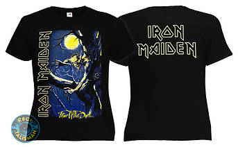 Футболка жіноча IRON MAIDEN Fear Of The Dark, фото 1