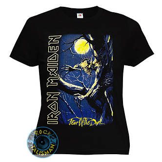 Футболка жіноча IRON MAIDEN Fear Of The Dark, фото 3