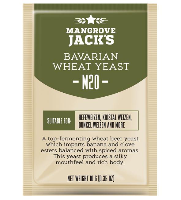 Дріжджі Mangrove Jacks Bavarian Wheat Yeast M20
