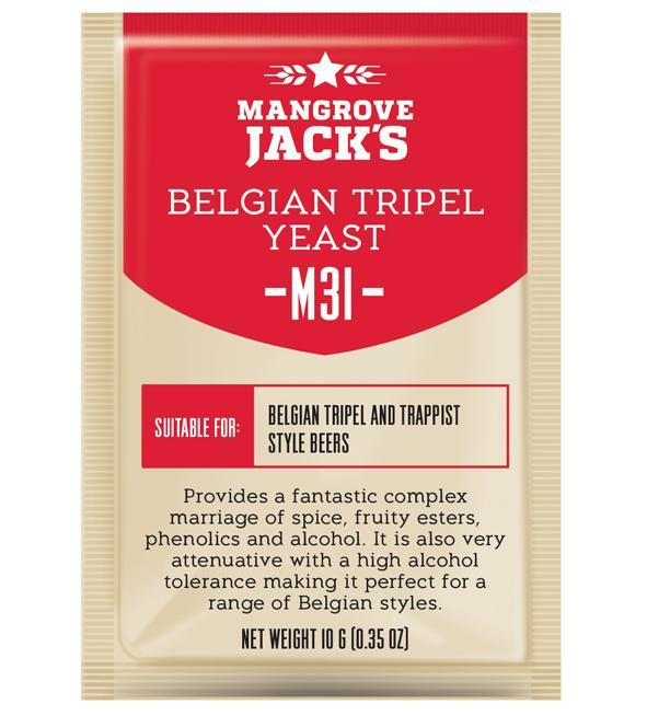 Дріжджі Mangrove jack's Belgian Tripel Yeast M31