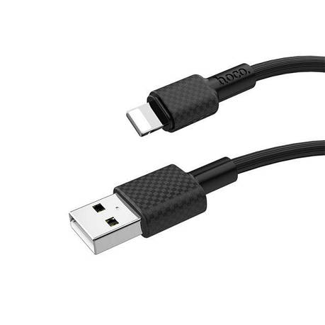 Кабель Hoco X29 USB-Lightning Superior style Чорний, фото 1