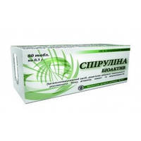 Спіруліна Біоактив 0,5 г №80