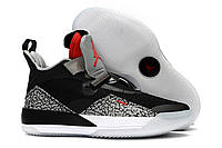 Air Jordan 33 XXXIII Black Cement Elephant Print ID
